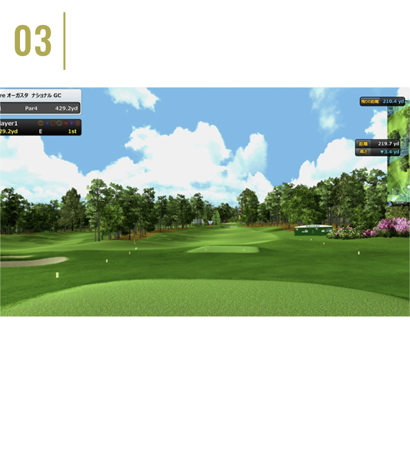 最新機器の導入